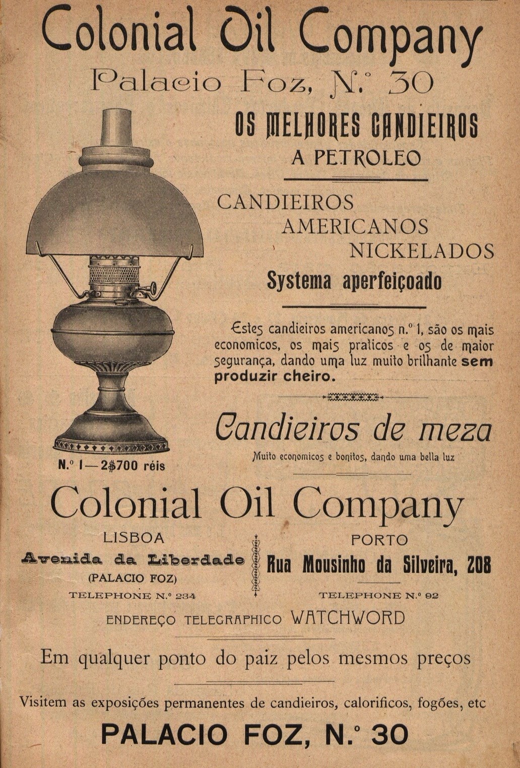 PUBLISITE Colonial Oil Company