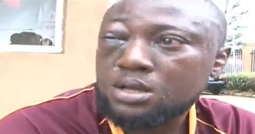 Nigeria Police beat up man badly in Benin for having too many tattoos ...