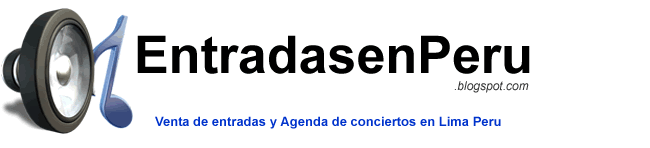 Peru Conciertos en Lima Agenda de Recitales