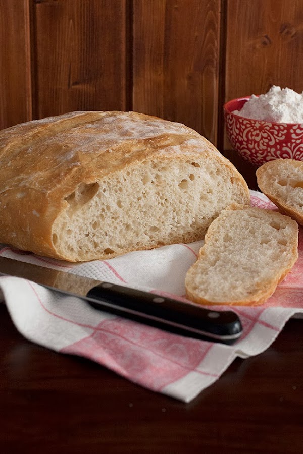 Dit i fet cuina. Recepta de pa de pagès o pa rústic.