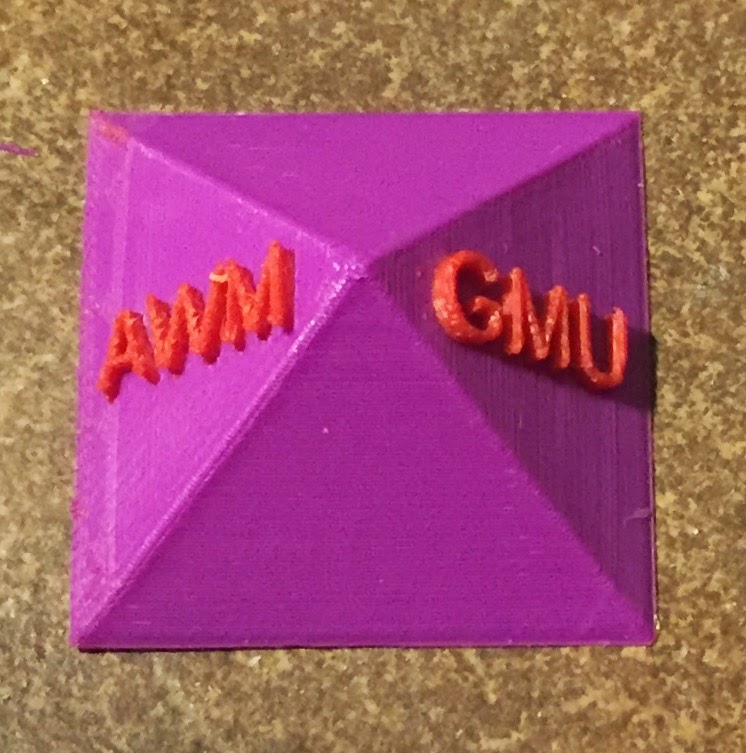 GMU Math MakerLab Mathematical 3D Printing talk