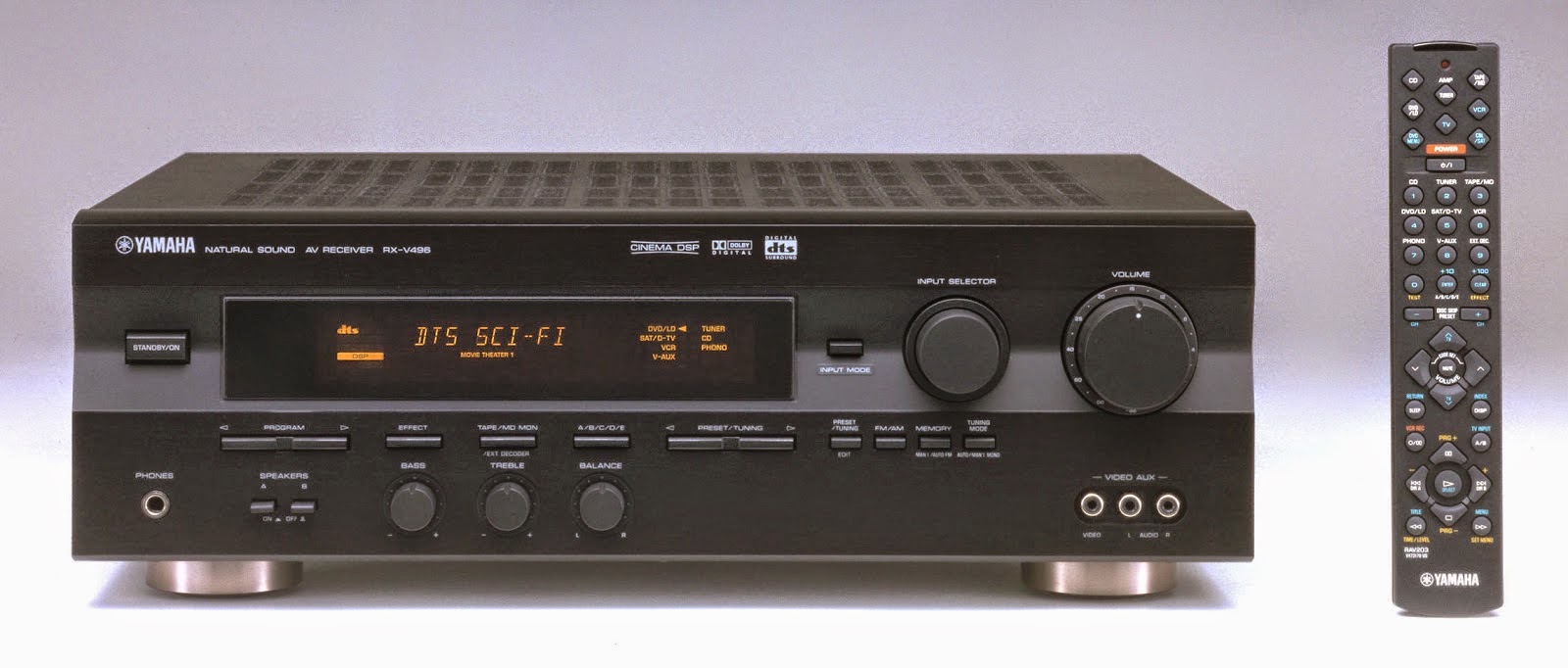Yamaha RX-V496 - AV Receiver | AudioBaza