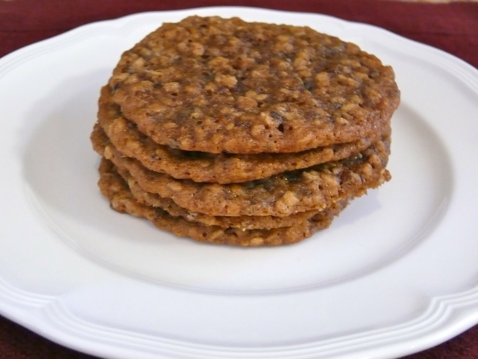 Imperfect & Fabulous Oatmeal & Fig Butter Cookies