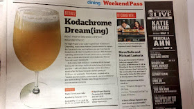 Local paper had a blurb about Kodachrome Dream(ing), the collaboration I brewed with Right Proper.
