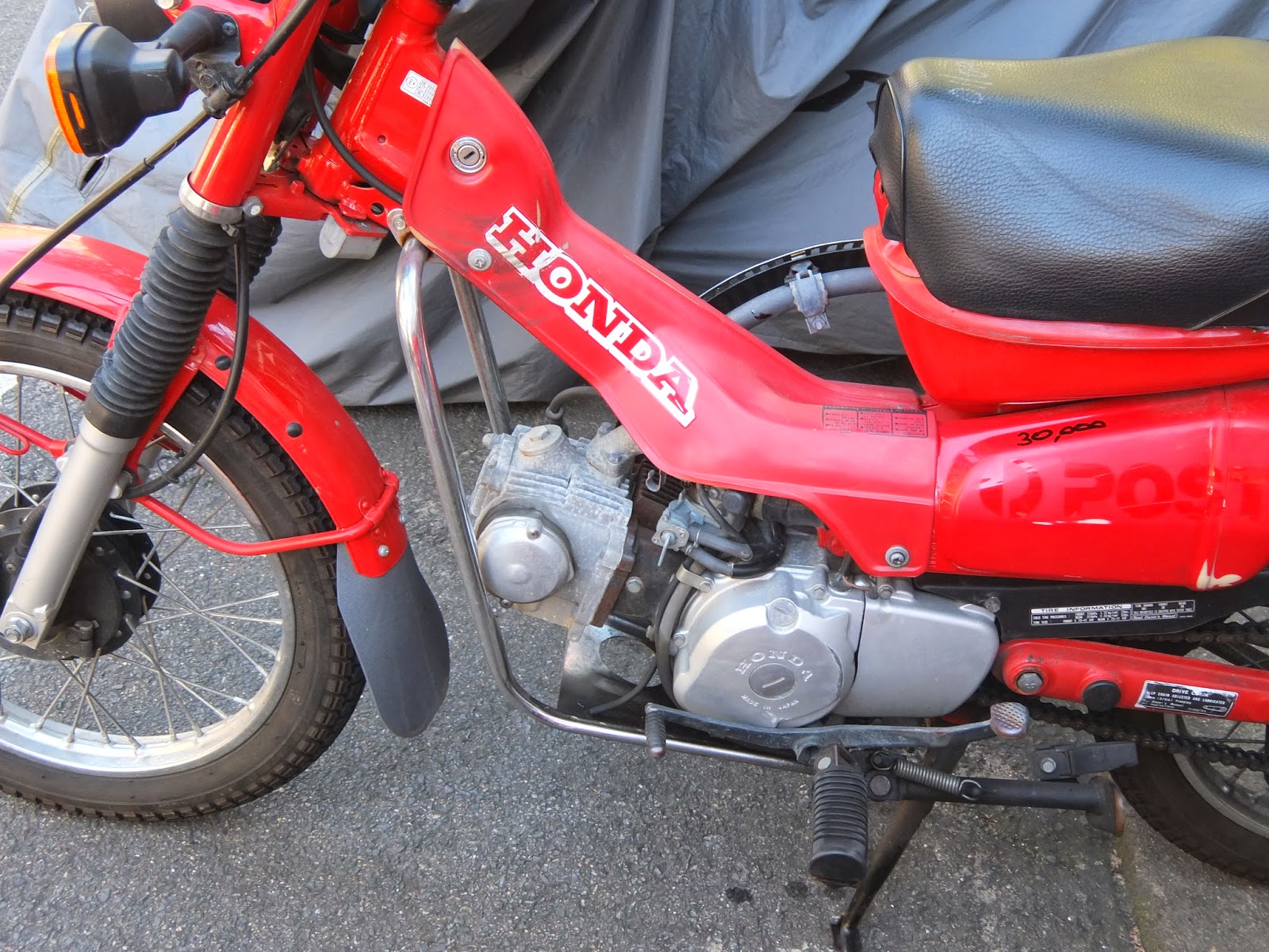 ct110 postie bike for sale