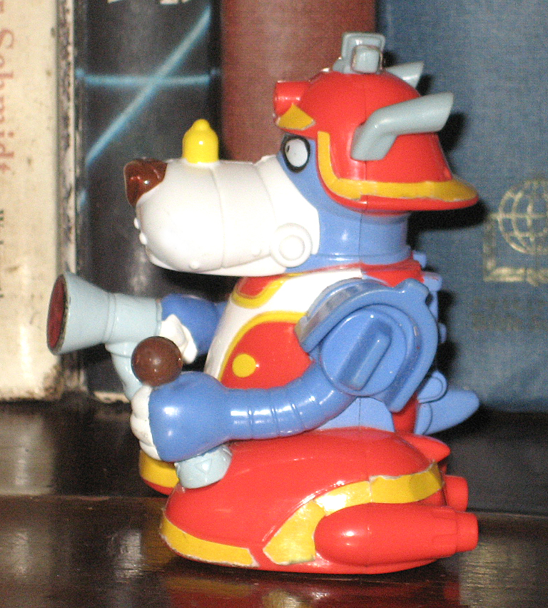 Percy's Fast Food Toy Stories Blue Dog Robot McD