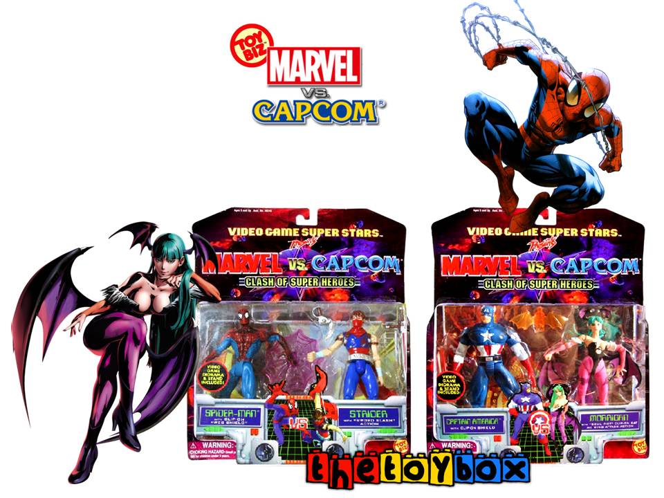 The Toy Box Video Game Super Stars Marvel Vs. (Toy Biz)