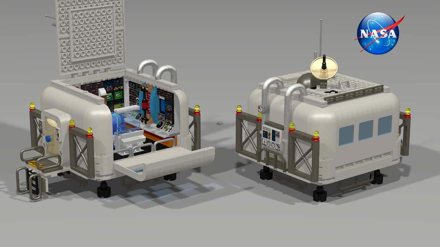 LEGO Mars base
