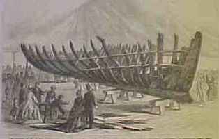Construction of a small pinnace