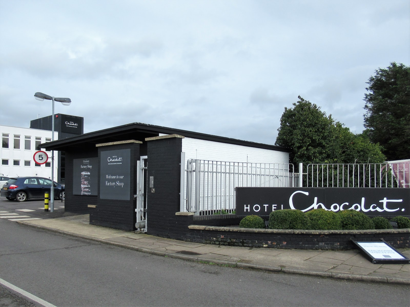 Martin Brookes Oakham Hotel Chocolat Factory and Factory Shop