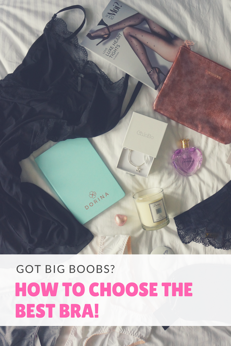 How to choose the best bra for a big bust - plus-sized lingerie ideas and tips for a big breasts! 