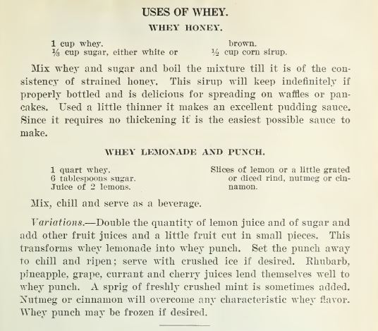 WWI Honey Lemonade Recipe World War One