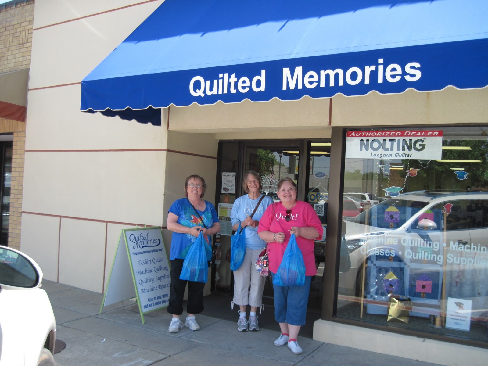 Jean's Quilting Page: Our own Kansas City area shop hop...