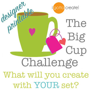 I like Big Cups printable creativity challenge by I Gotta Create! | Visit blog for the rules.