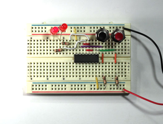 Simple Latch Circuit Diagram | Electronic Circuit Diagrams & Schematics