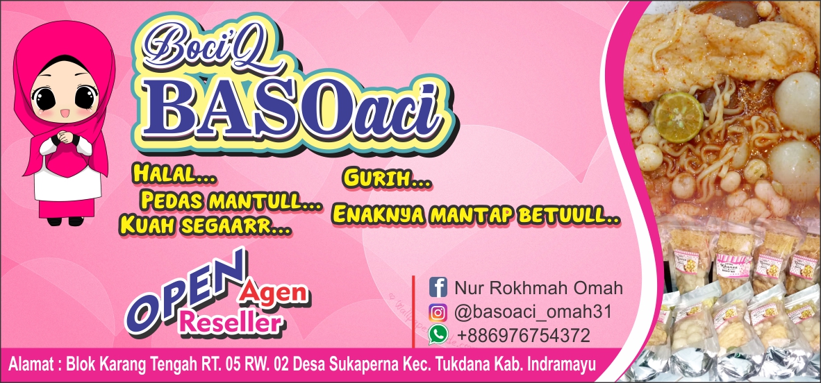 Cool Contoh Banner Bakso Aci Finleys Beginlys