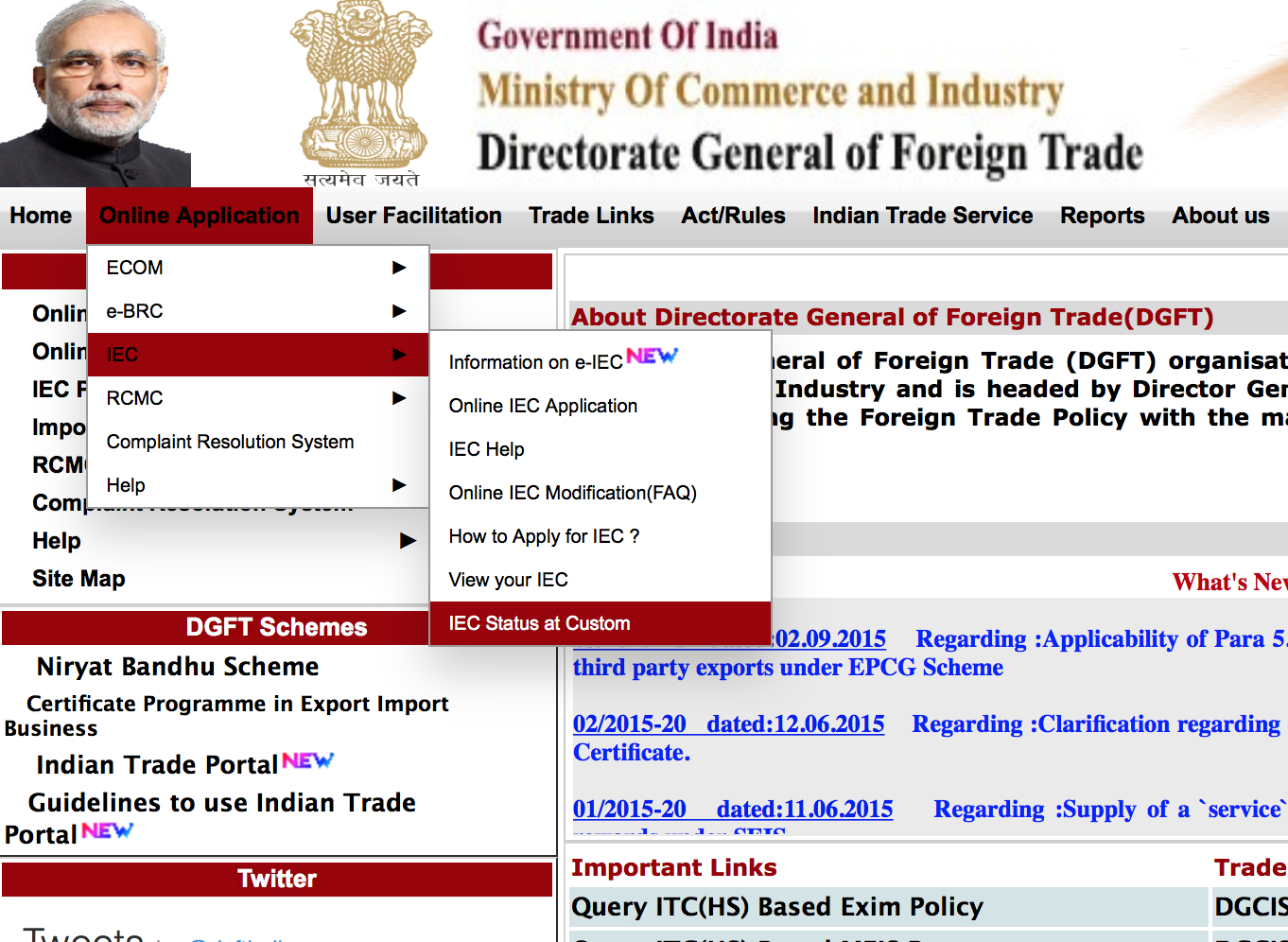 Indian Westerlies: 9 Easy steps to get IEC code online from DGFT