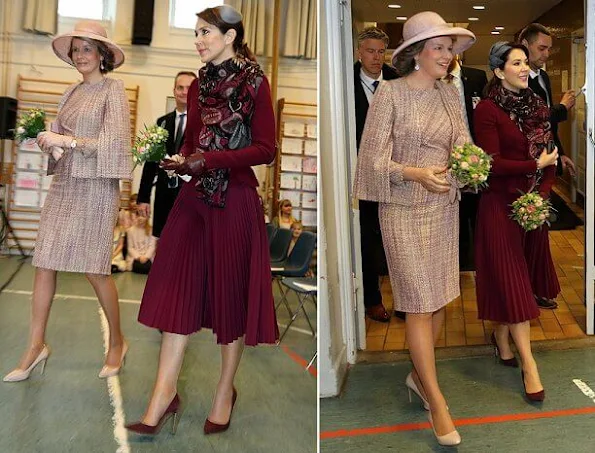 Princess Mary and Queen Mathilde wore Prada, Massimo Dutti blazer