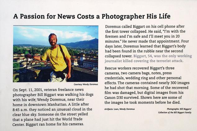 Rodrigues via Mauritius 9/11 In Memoriam Bill Biggart