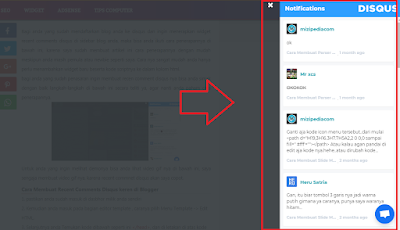 Cara Membuat Recent Comments Disqus keren di Blogger Cara Membuat Recent Comments Disqus keren di Blogger