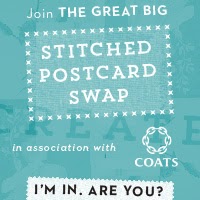 The Great Big Stitched Postcard Swap