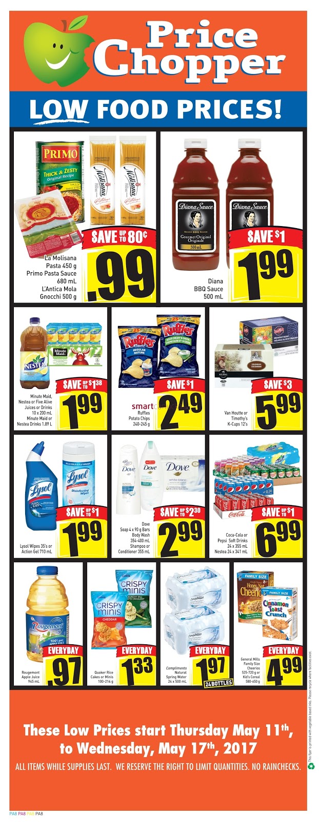 price chopper canada flyer may 11 to 17 2017 weekly flyers canada price chopper flyer barrie ontario