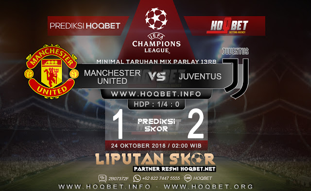 Prediksi Manchester United vs Juventus 24 Oktober 2018 http://www.liputanskor.com/