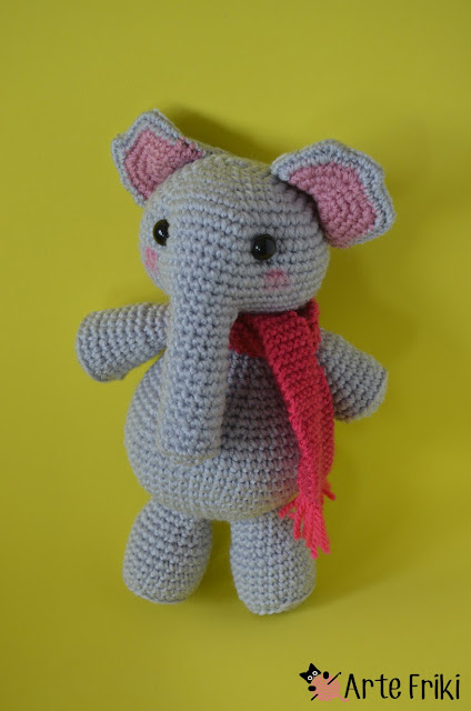 elefante amigurumi elefante amigurumi crochet ganchillo kawaii muñeco diy