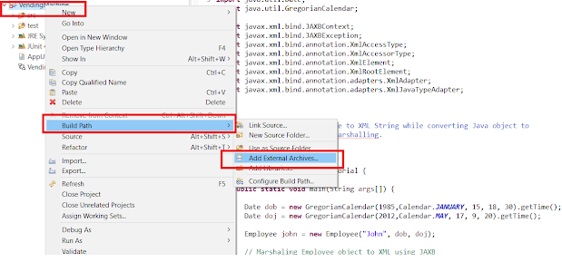 How to add JAR Files in Eclipse Project's Build path? Example | Java67