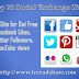 Top 20 Social Exchange Sites | Best Site for Get Free Facebook Likes, Twitter Followers, YouTube views