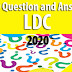 Download Weekly 100 Question and Answers for LDC 2020 - 02