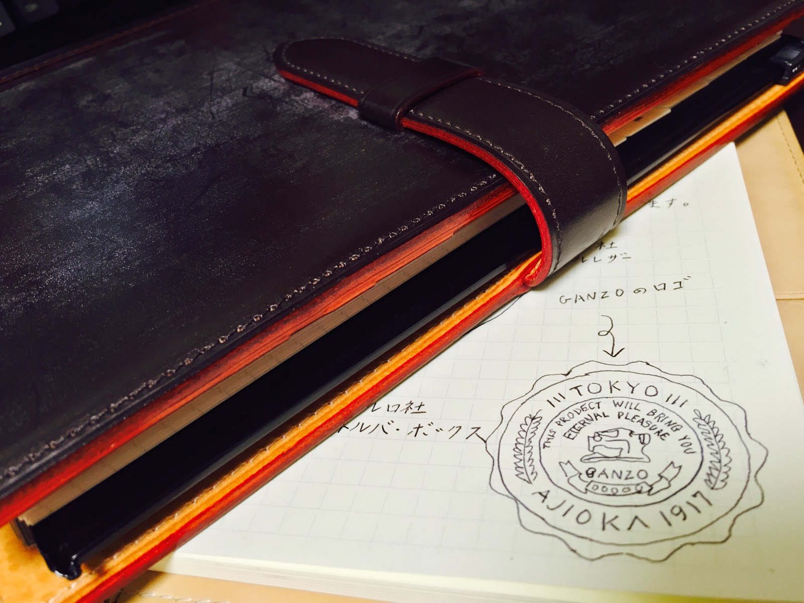 即納 BRIDLE THIN BRIDLE (シンブライドル) (シンブライドル) GANZO