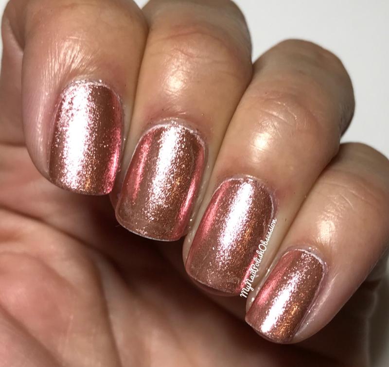 My Nail Polish Obsession Born Pretty Rose Gold Nail Powder