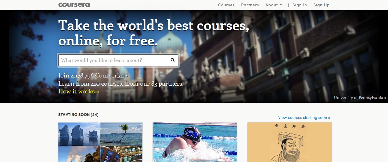 cursos gratis: coursera