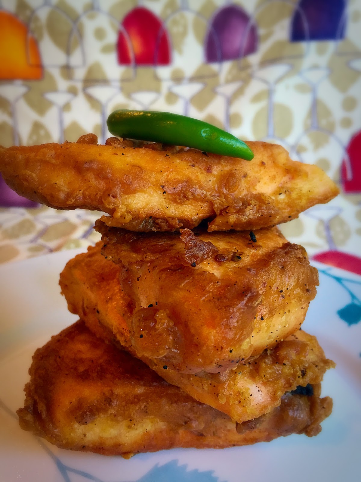 Turmeric and Sage Salmon Batter Fry