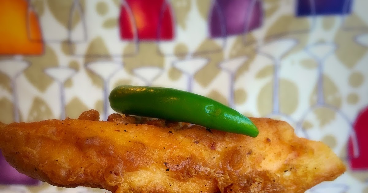 Turmeric and Sage Salmon Batter Fry