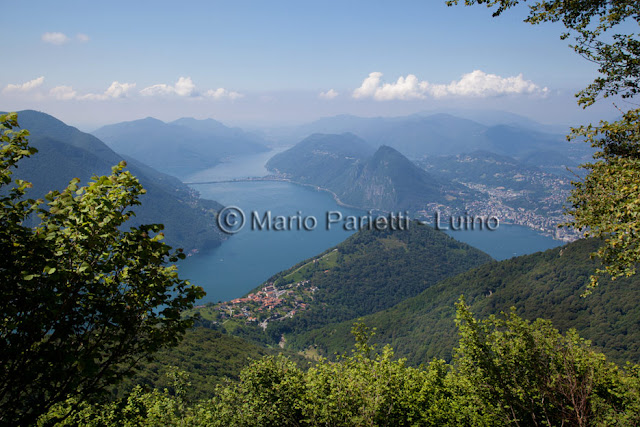 Monte Boglia vista lago di Lugano