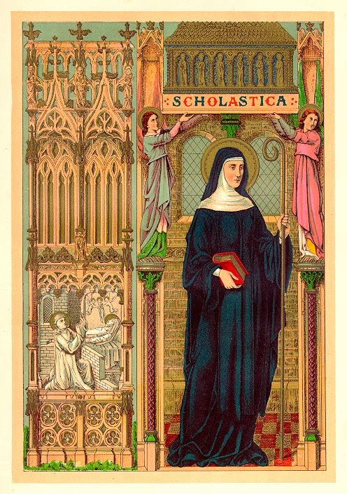 St. Scholastica and the Thunderstorm