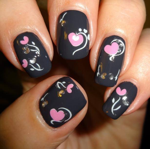 Lindas uñas de moda | Diseños San Valentin Lindas uñas de moda | Diseños San Valentin