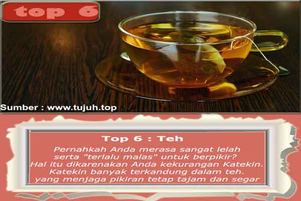 Top 6 Teh Top 7 Makanan Nutrisi Terbaik Untuk Otak