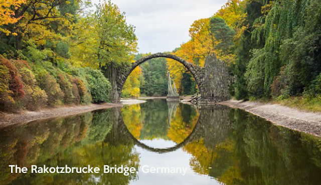 The Rakotzbrucke Bridge