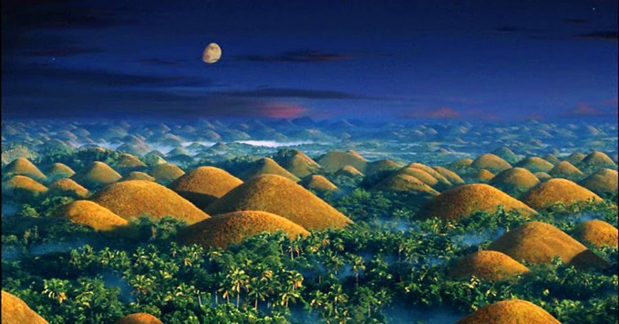 Çikolata Tepeleri hangi ülkede bulunmaktadır?