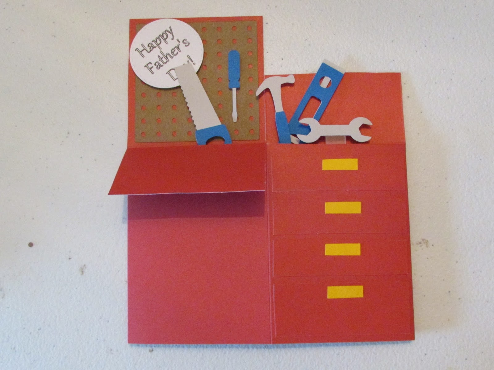 Hazel's Crafts Tool Box Card