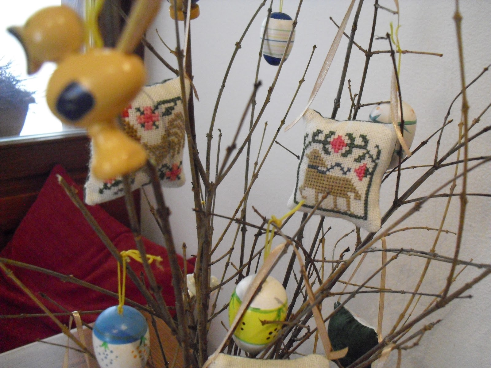 la baita della nonna: Il mio albero di Pasqua