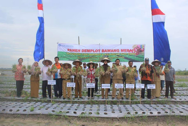 KPw BI Pematangsiantar Resmikan Pembentukan Klaster Bawang Merah di Desa Lubuk Cuik Kabupaten Batubara Tahun 2018
