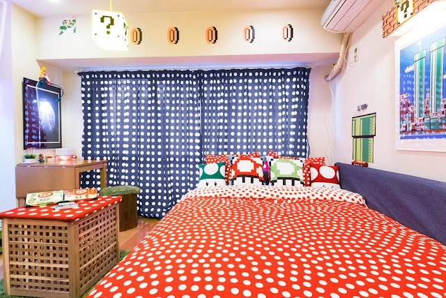 Mario Bros na casa! http://www.oblogdomestre.com.br/2017/12/CasasInspiradasEmDesenhos.Curiosidades.html