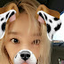 Check out the dog filter escapades of SNSD's TaeYeon