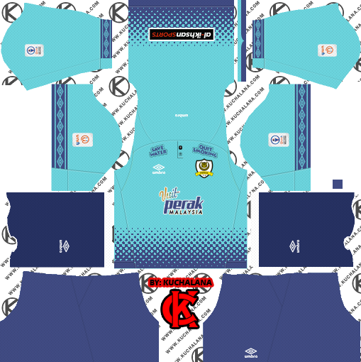 Perak TBG 2019 Kit Dream League Soccer Kits Kuchalana