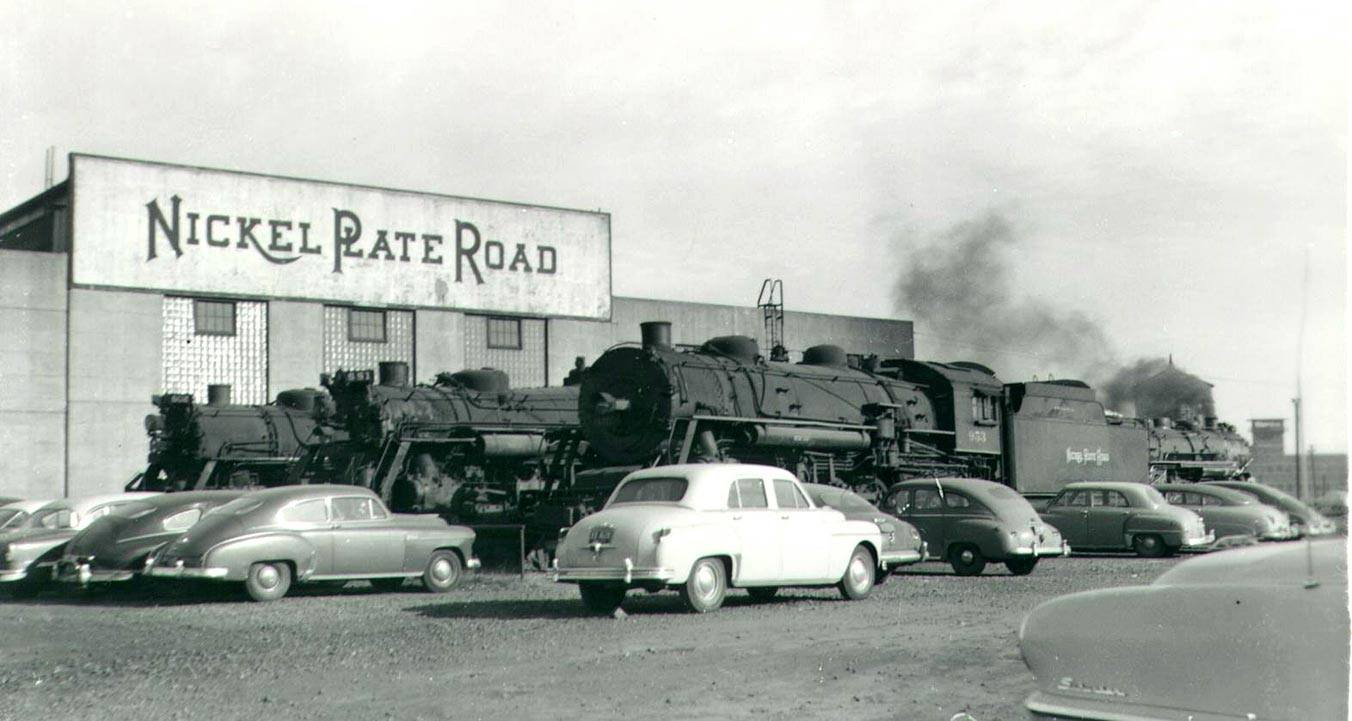 Towns and Nature Bellevue, OH 1882+1947 NS/NW/NKP Roundhouse