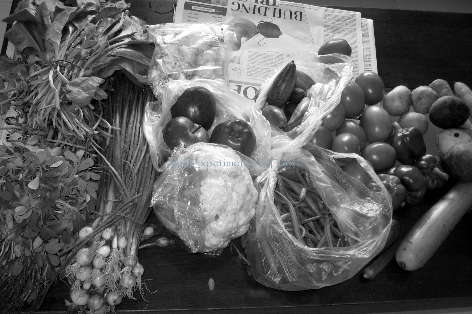 My Experiments & Food Buying Fresh Vegetables Online (in Pune, India